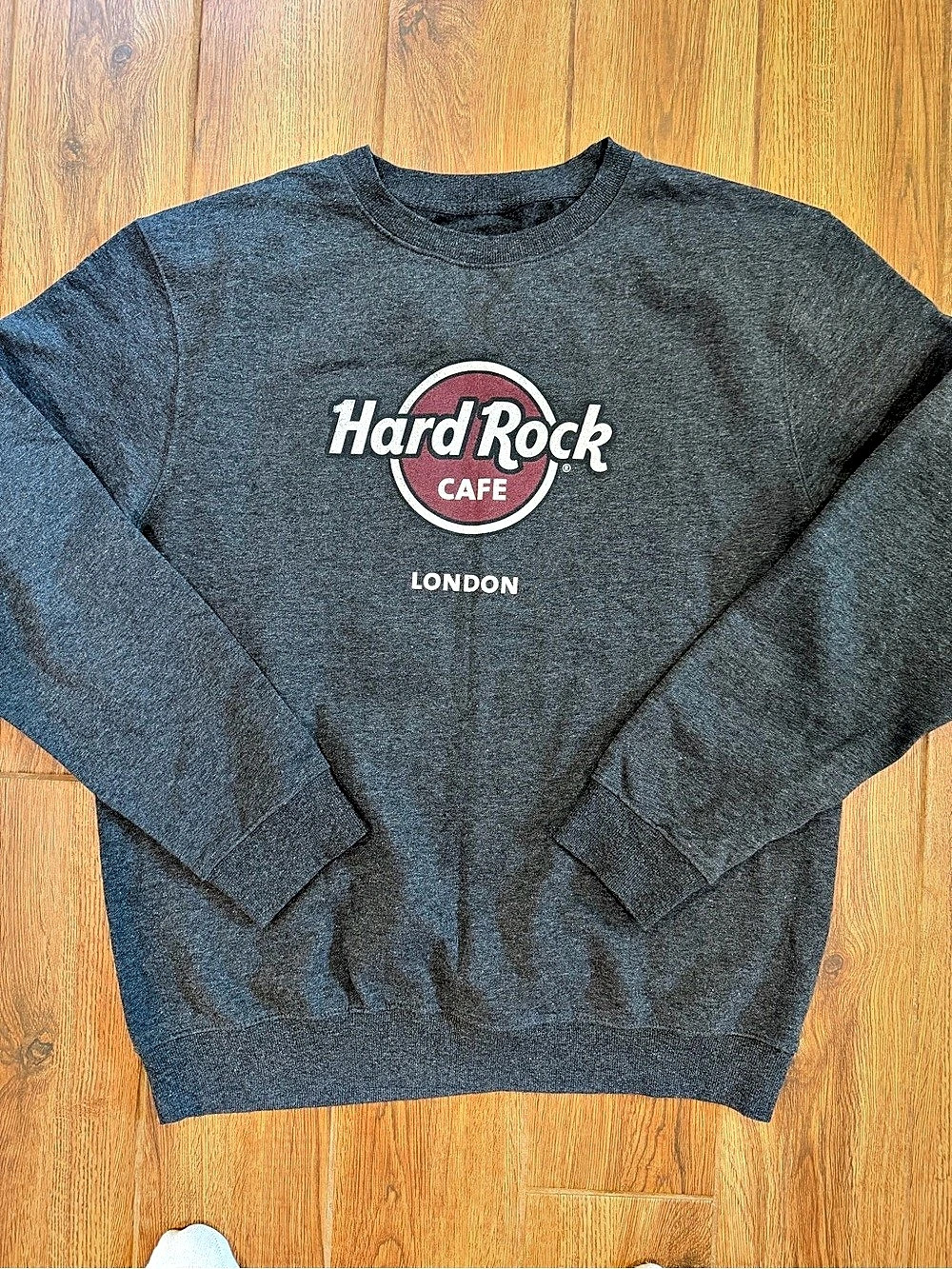 Hard Rock Cafe London Crewneck Sweatshirt Gray XL